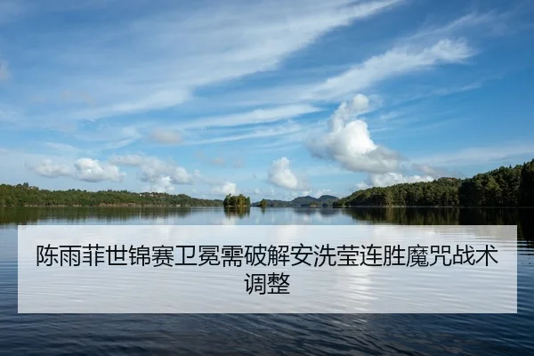 陈雨菲世锦赛卫冕需破解安洗莹连胜魔咒战术调整